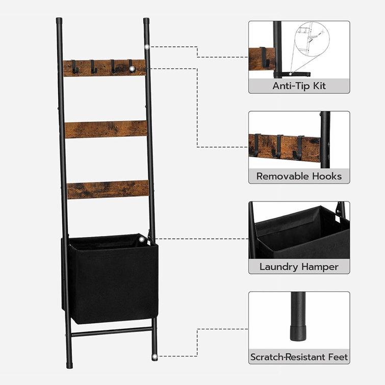 Rustic blanket holder 2025